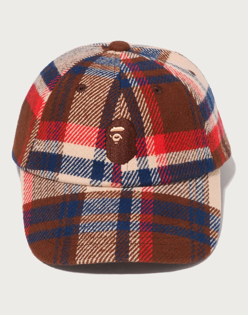 BAPE CHECK PANEL CAP MENS