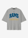 Fear Of God Essentials Rams 90s 3/4 Sleeve Football Tee