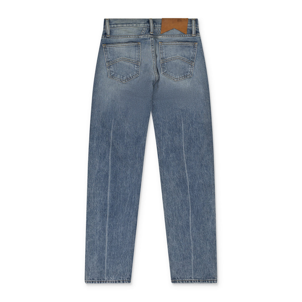 Indigo Denim Straight Fit Jeans
