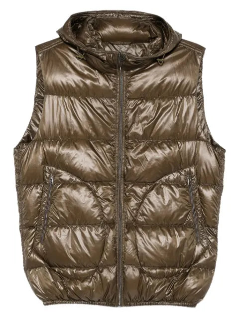 Herno hooded quilted gilet