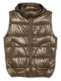 Herno hooded quilted gilet