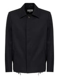 MM6 Maison Margiela frayed-hem shirt jacket