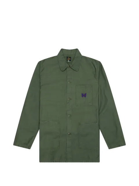 Needles embroidered overshirt