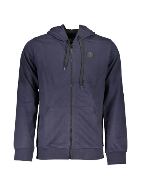 Gian Marco Venturi Vintage logo-patch zip-up hoodie