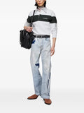 Acne Studios striped polo sweatshirt