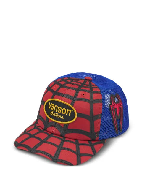Supreme x Vanson Leathers x Marvel logo baseball cap
