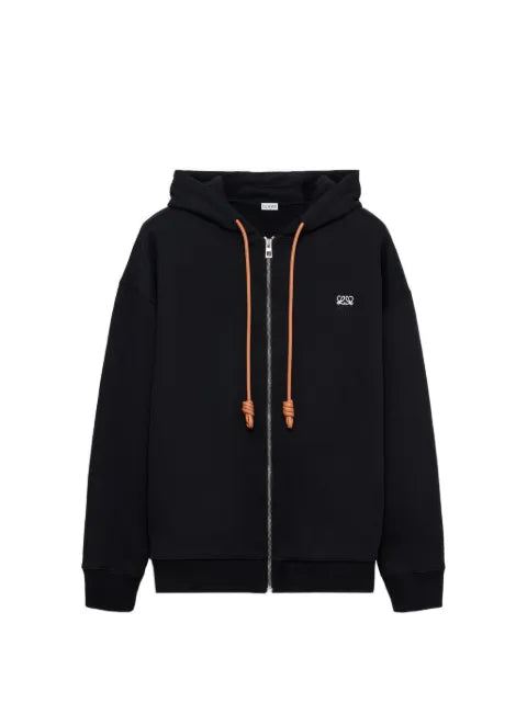 LOEWE zip-up hoodie in cotton