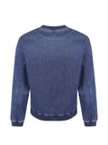 Emporio Armani denim sweatshirt
