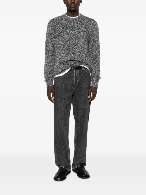 SCAGLIONE marl-knit crew-neck sweater