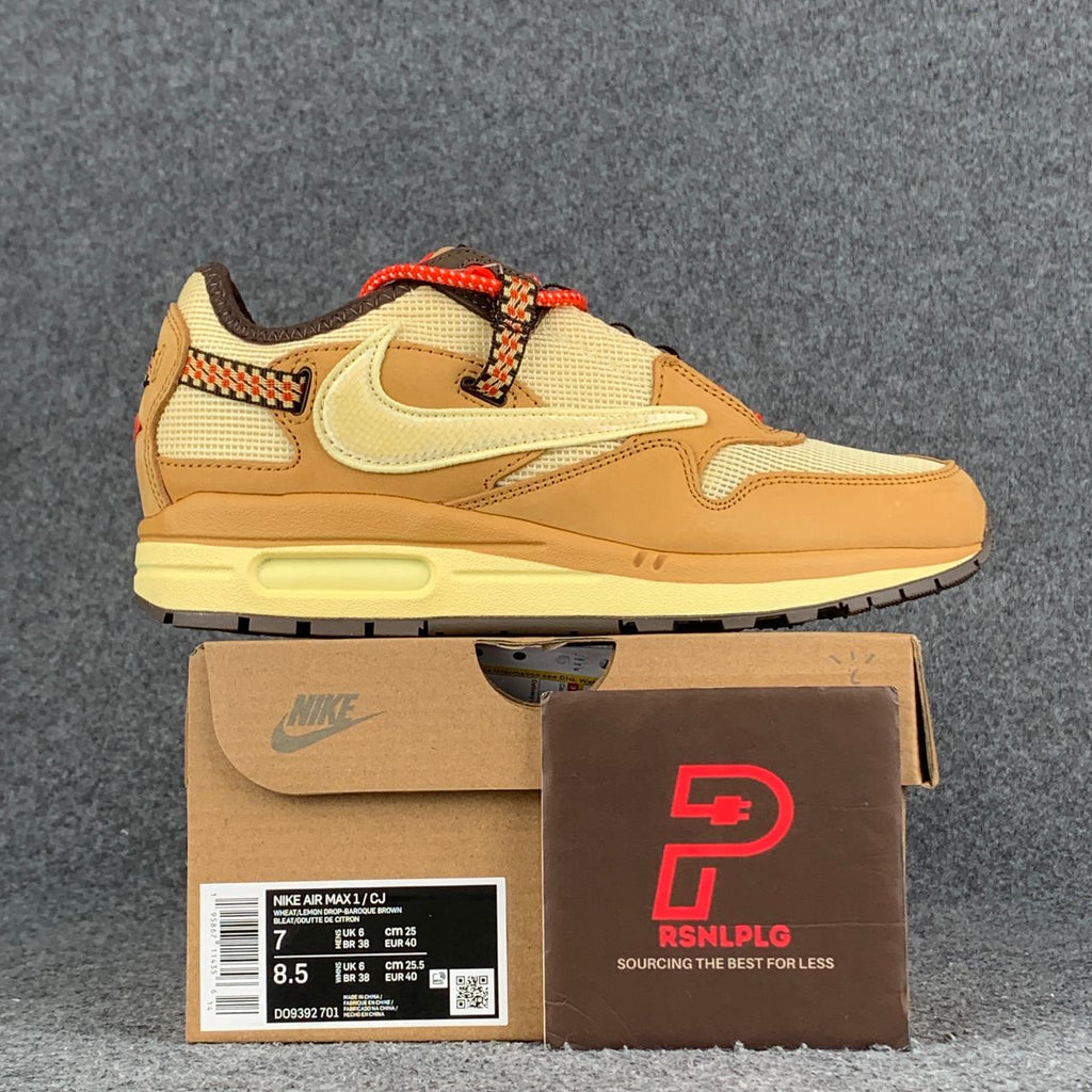 Travis Scott x Air Max 1 'Wheat'