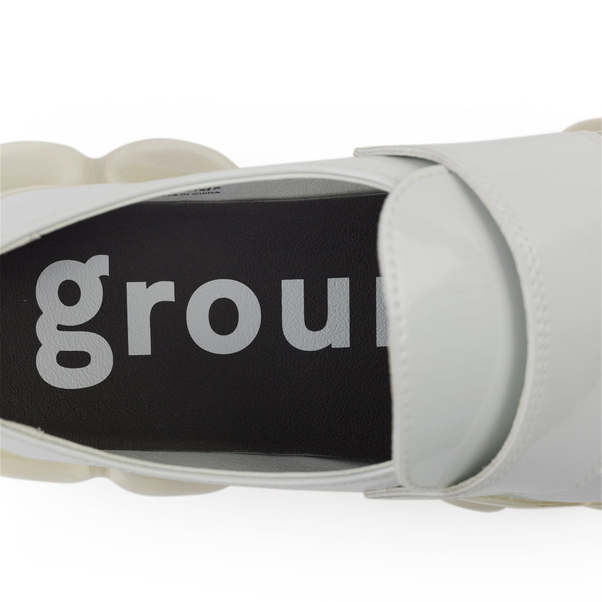 White Jewelry Loafer Aurora
