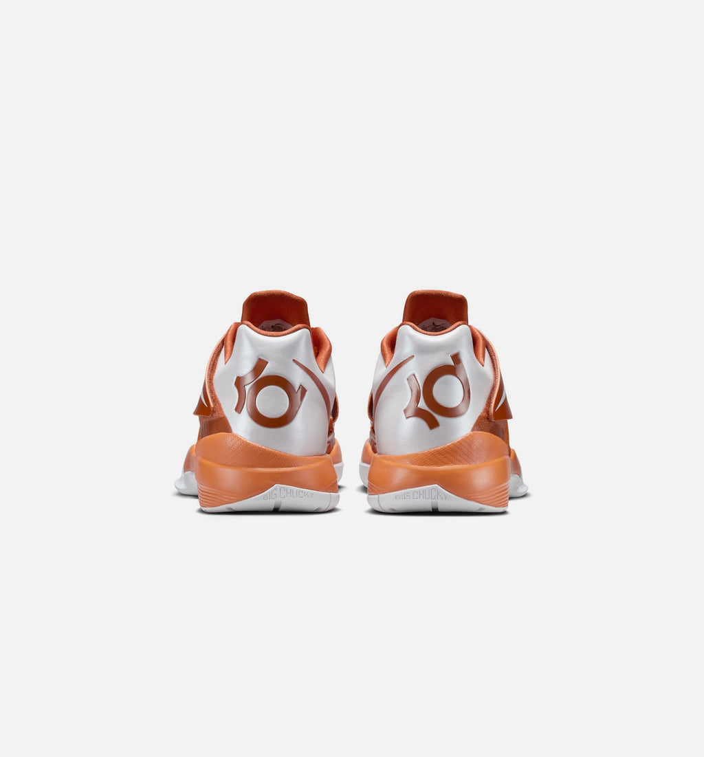 Zoom KD 4 Texas Longhorns Men's Shoes - Desert Orange/White