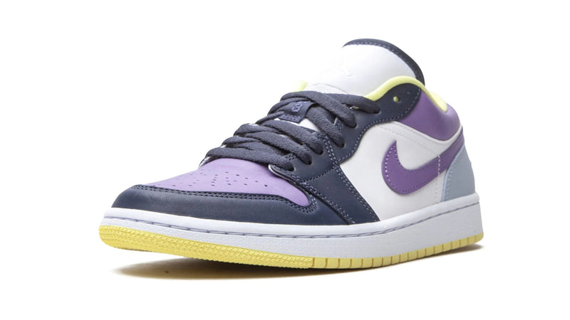 Air Jordan 1 Low SE WMNS 'Mismatched — Purple/Magenta'