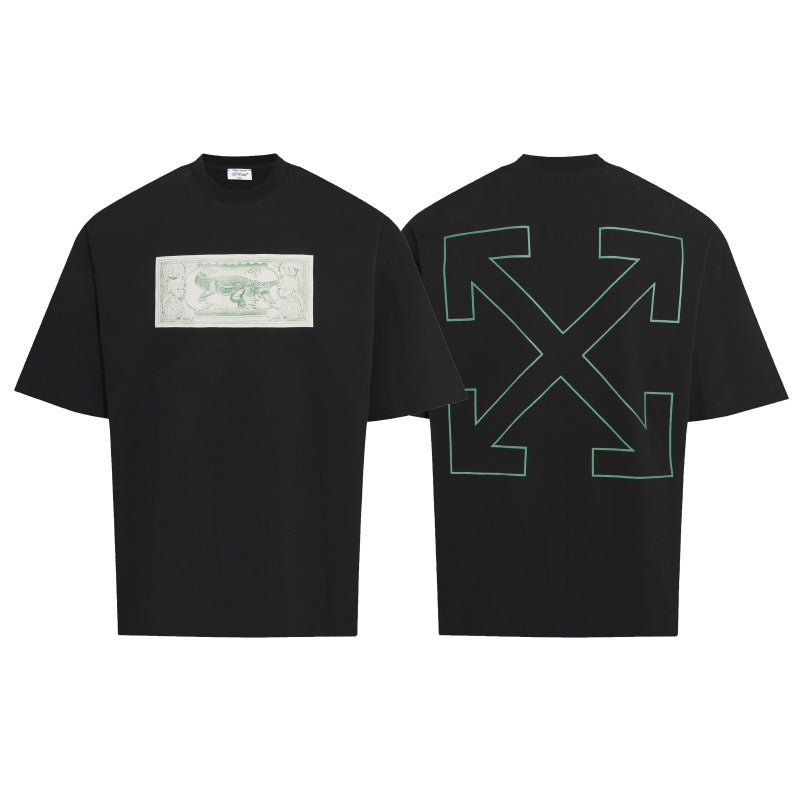 Off-White Arrow Graphic Crew Neck T-Shirt Unisex
