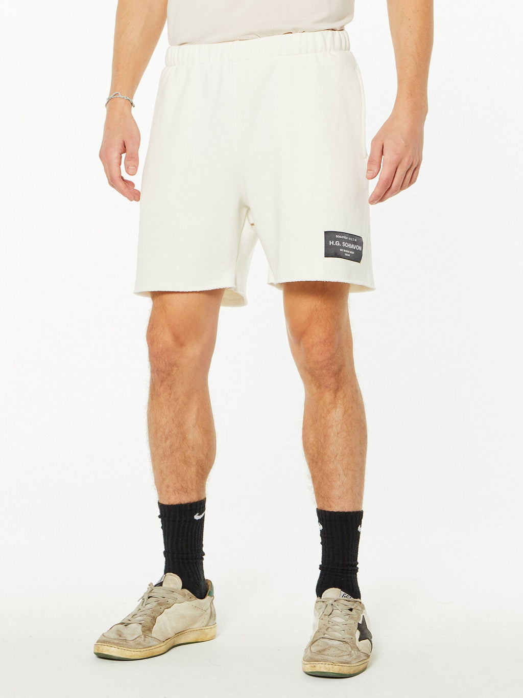 SOULCYCLExBILT ZEE SHORT CREAM