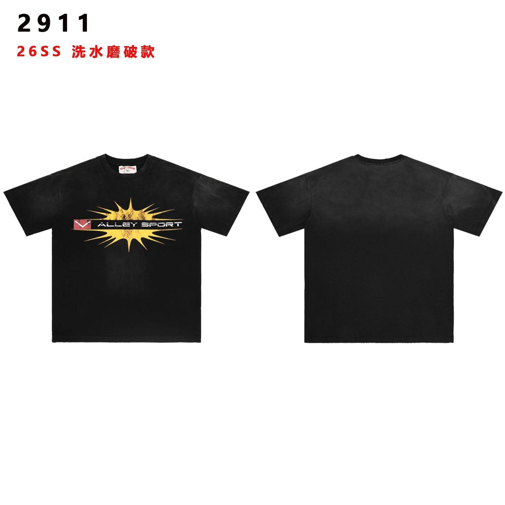 Valley Dreams Sunburst Graphic Short-Sleeve T-Shirt