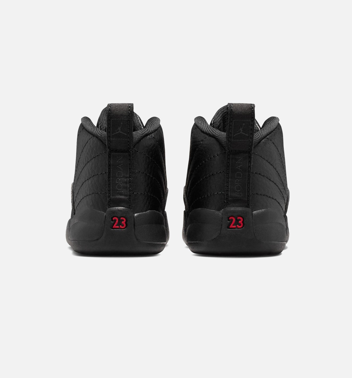 Air Jordan 12 Retro Bloodline Infant/Toddler Lifestyle Shoe - Black/Varsity Red