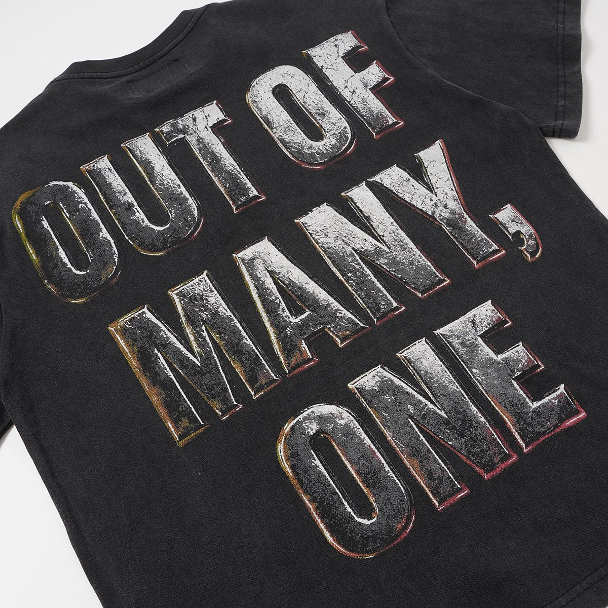 Godspeed Out of Many One Skull Graphic T-Shirt