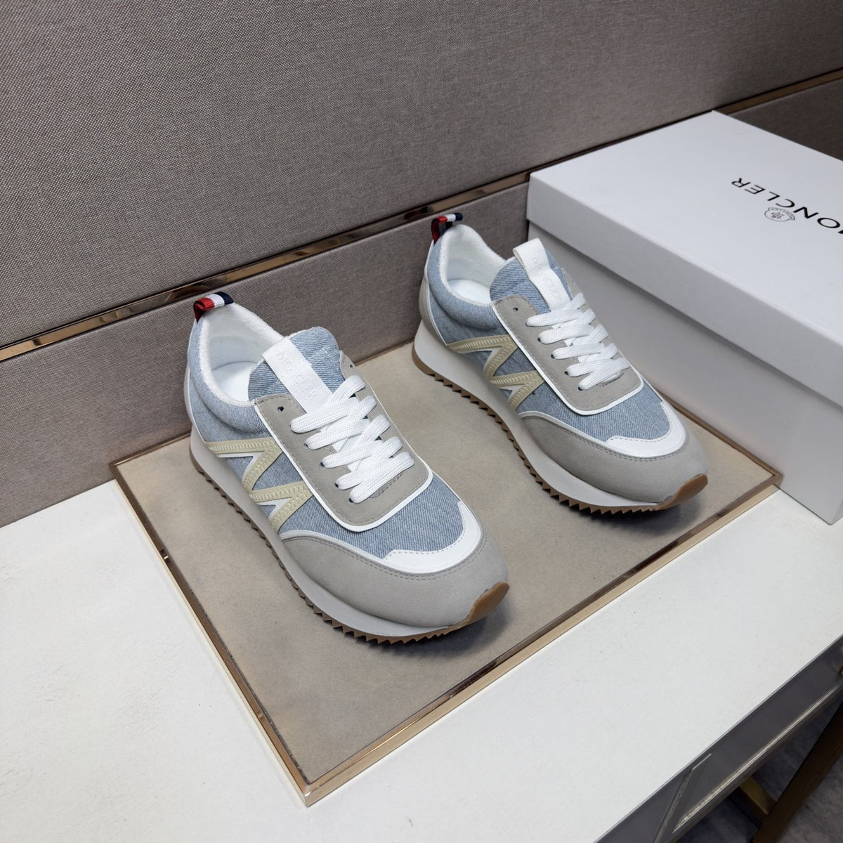 Moncler N-Panel Low-Top Sneakers
