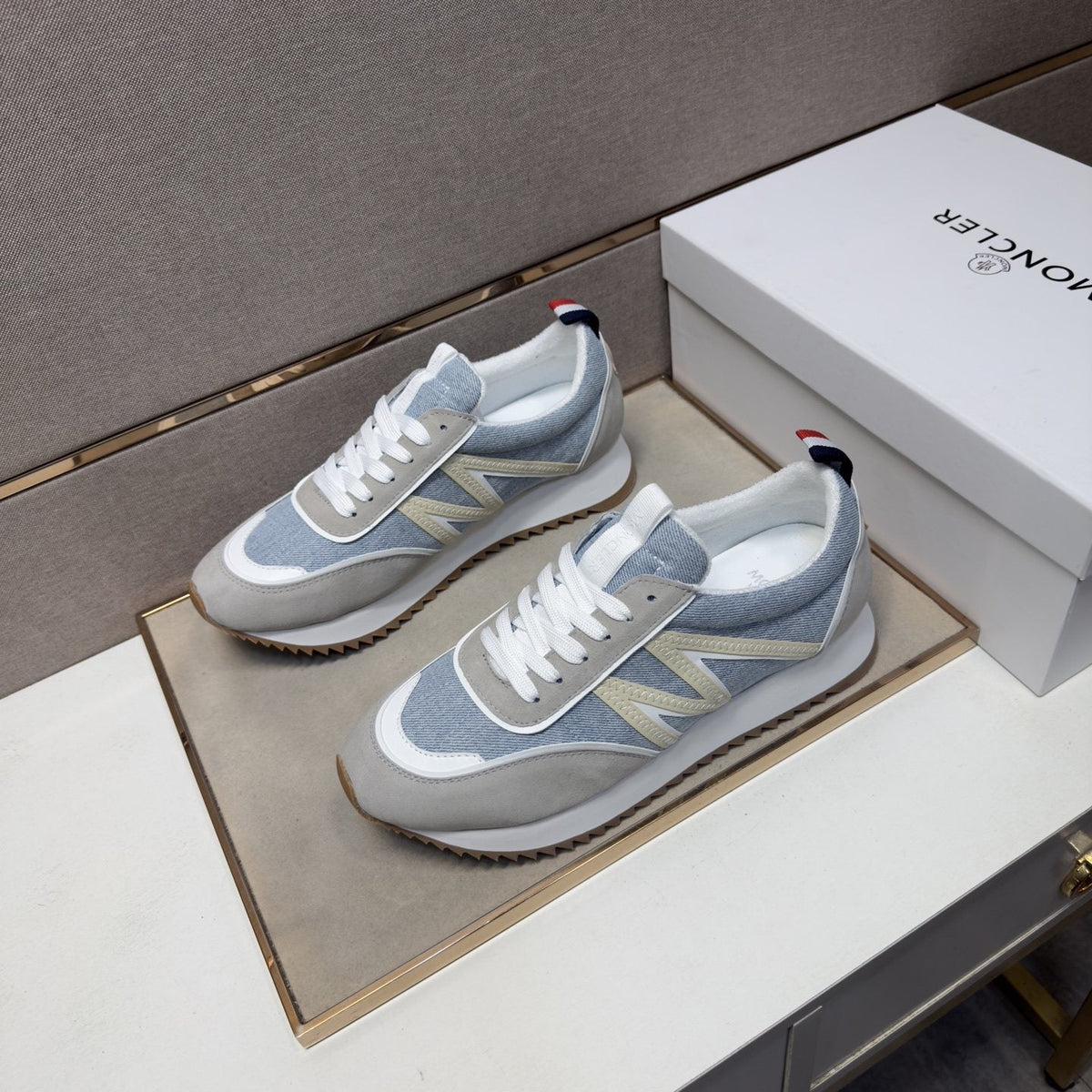 Moncler N-Panel Low-Top Sneakers