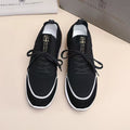 Brunello Cucinelli Black Lace-Up Sneakers