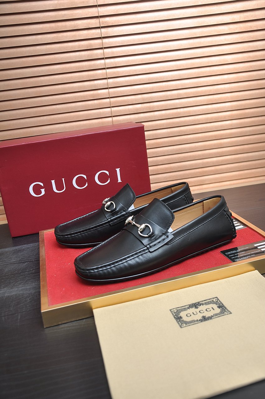 Gucci Horsebit Loafers - Rubber Outsole