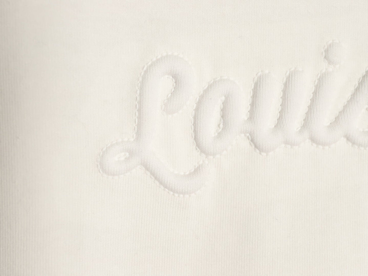 Louis Vuitton Tonal Chest-Logo Short-Sleeve T-Shirt - Cream